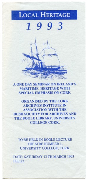 Local Heritage Seminar 1993